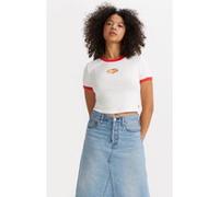 Levi's Graphic Mini Ringer Tee Ppeach Tab Bright Taille: L | Chemises Outlet | Femme