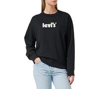 Levi's Graphic Standard Crewneck Sweat-shirt Femme, Poster Logo Caviar, XS