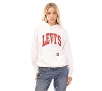 Levi's Graphic Standard Sweat-Shirt à Capuche, Collegiate Levis Bright White, XS Femme