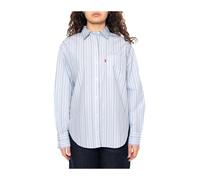Levi's - Harlie Boyfriend Shirt - Femme - Blouses et Chemises - Bleu - Taille: 42 FR