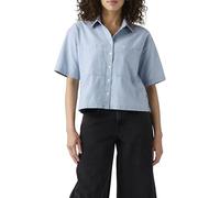 Levi's Chemisier Harlie Manches courtes Bleu Femme Taille L