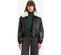 Levi's Harper Heritage Faux Leather Jacket In Black Taille: S | Vestes en cuir Outlet | Femme | Le Noir