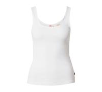 LEVI'S® Débardeur Femme Blanc Côtelé Col Rond Large, Blanc, Medium