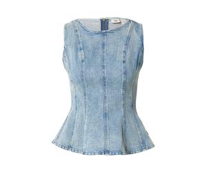 LEVI'S ® Haut 'Leighton Peplum Top' bleu denim, Taille M