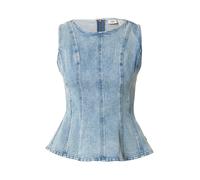 LEVI'S ® Haut 'Leighton Peplum Top' bleu denim, Taille XS