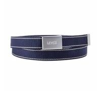 Levi's Headline Web Plaque Belt, Navy Blue, Un Men's
