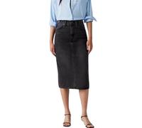 Levi's High Rise Back Slit Skirt Femme