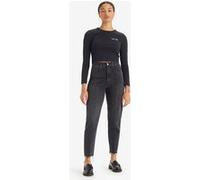 Levi's High Waisted Jeans In Washed Black Taille: W24L29 | Pantalons slim Outlet | Femme | Le Noir