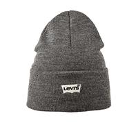 Bonnet slouchy brodé gris clair Gris