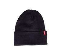 Levi's Homme Bonnet à languettes rouges, Bleu