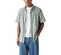 Levi's Homme Chemise boutonnée Manche Courte Authentic Xavier Plaid Vintage Indigo X Multi Colour M