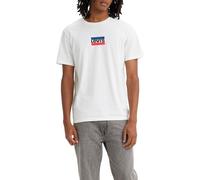 Levi's Homme Graphic Crewneck Tee, Mini Sportswear Logo White+, XS