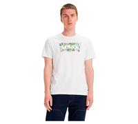 Levi's Homme Graphic Crewneck Tee, Watercolor Bw Fill White+, XS