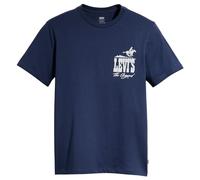 Levi's Homme Graphic Crewneck Tee, Western Logo Naval Academy, XS