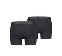 Levi's Homme Levi's Melange Lot de 2 en Coton Biologique pour Homme Boxer, Noir, S EU