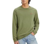 Levi's Homme Long-Sleeve Original Housemark Tee, Bluish Olive, XL