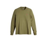 Levi's Homme Long-Sleeve Original Housemark Tee, Bluish Olive, XS