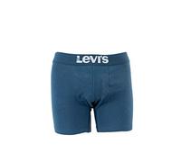 Levi's Men's Solid Basic Boxers (2 Pack) Caleçon, Indigo, M (Lot de 2) Homme