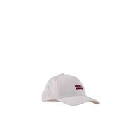Levi's Homme Mid Batwing Flexfit Casquette souple, Weiß (Regular White 51), Taille unique EU