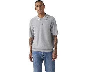 Levi's Homme Polo Manches Courtes avec Boutonnage Double, Standard Fit, Multicolor (Linen Seed Stitch Mi), S