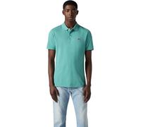 Levi's Homme Polo Manches Courtes Housemark avec Stretch, Slim Fit, Bleu (Bristol Blue), M