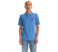 Levi's Homme Polo Manches Courtes Housemark avec Stretch, Slim Fit, Bleu (Federal Blue), L