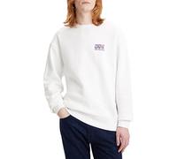Levi's Homme Relaxd Graphic Crew, Tie-dye Sw Crew White, M