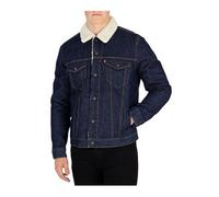 LEVI'S homme Veste mi-saison 'TYPE 3 SHERPA TRUCKER' bleu denim, Gris XXL