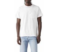 Levi's Homme Short Sleeve Classic Pocket Tee, White + Slub, L