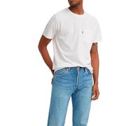 Levi's Homme Short Sleeve Classic Pocket Tee, White + Slub, XL
