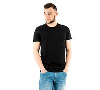 Levi's Homme Slim 2-Pack Crewneck Tee, Black + Black, M