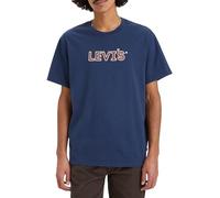 Levi's Homme Ss Relaxed Fit Tee, Padded Hl Logo Dress Blues, XL