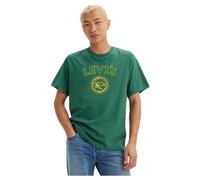 Levi's Homme Ss Relaxed Fit Tee, Varsity Logo Patch Bistro Green, XS