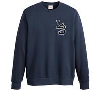 Levi's Homme Standard Graphic Crew, Ls Letterman Dress Blues, XS