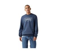 Sweat Levi's Standard bleu marine blanc - M