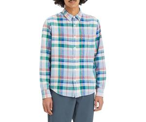 Levi's Homme Sunset 1-Pocket Standard, Heath Plaid True Blue, L