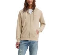 Levi's Homme Sweat à Capuche zippé Original Housemark Fog Neutrals M