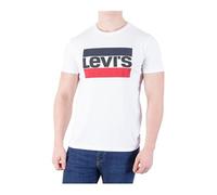 Levi's Homme T-shirt graphique 84, Blanc