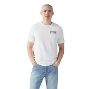 Levi's Homme T-Shirt Graphique Classic Brin Music Inspired White + White L