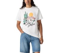 Levi's T-Shirt Graphique Classic Heritage Americana Desert Scene White + - White M