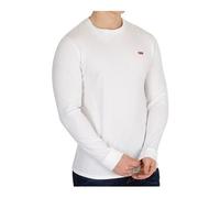 Levi's Homme T-shirt original à manches longues, Blanc Blanc G