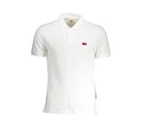 Levi's, Homme, Tops, Blanc, Taille: S Polo Homme en Coton Blanc