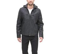 Levi's homme Veste en cuir synthétique - noir -