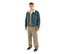Levi's Homme Veste Trucker Type III Sherpa In The Morning Sherpa Trk Blue M