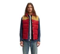 Levi's Homme Western Super Puffer Vest, Rhythmic Red, M