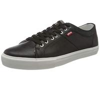 LEVI'S Homme Woodward Chaussures, Noir, 41 EU