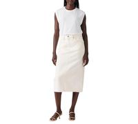 Levi´s ® Hr Back Slit Denim Skirt Beige 28 Femme