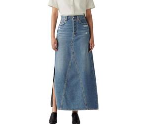 Levi's Iconic Long Slit Jupe Femme (Lot de 1)