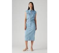 Levi's Iconic Sleeveless Lightweight Dress Light Indigo Taille: L | Robes Outlet | Femme | Bleu