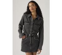 Levi's Chemise Western Iconic Bejewled Denim Washed Black Femme Taille S